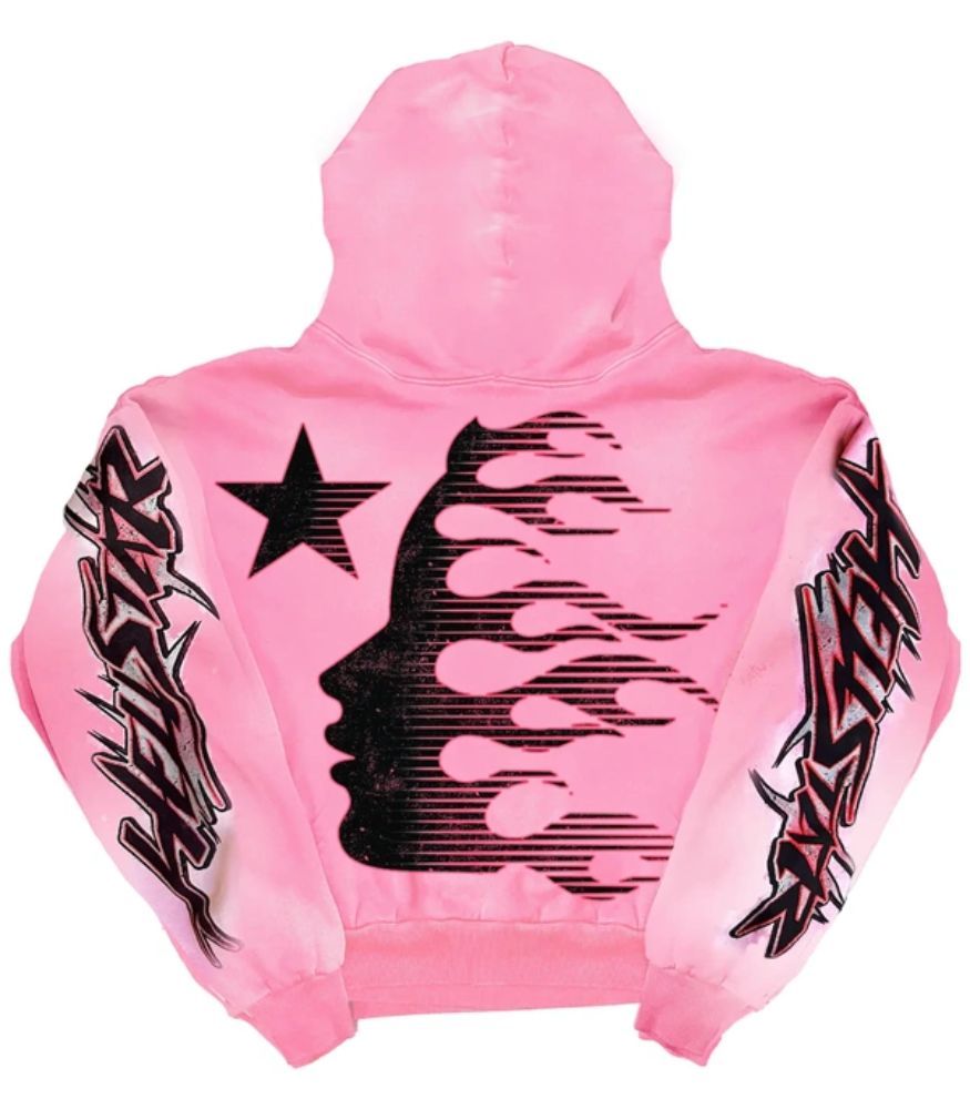 Hellstar Pink Hoodie | Hellstar Brainwashed Hoodie