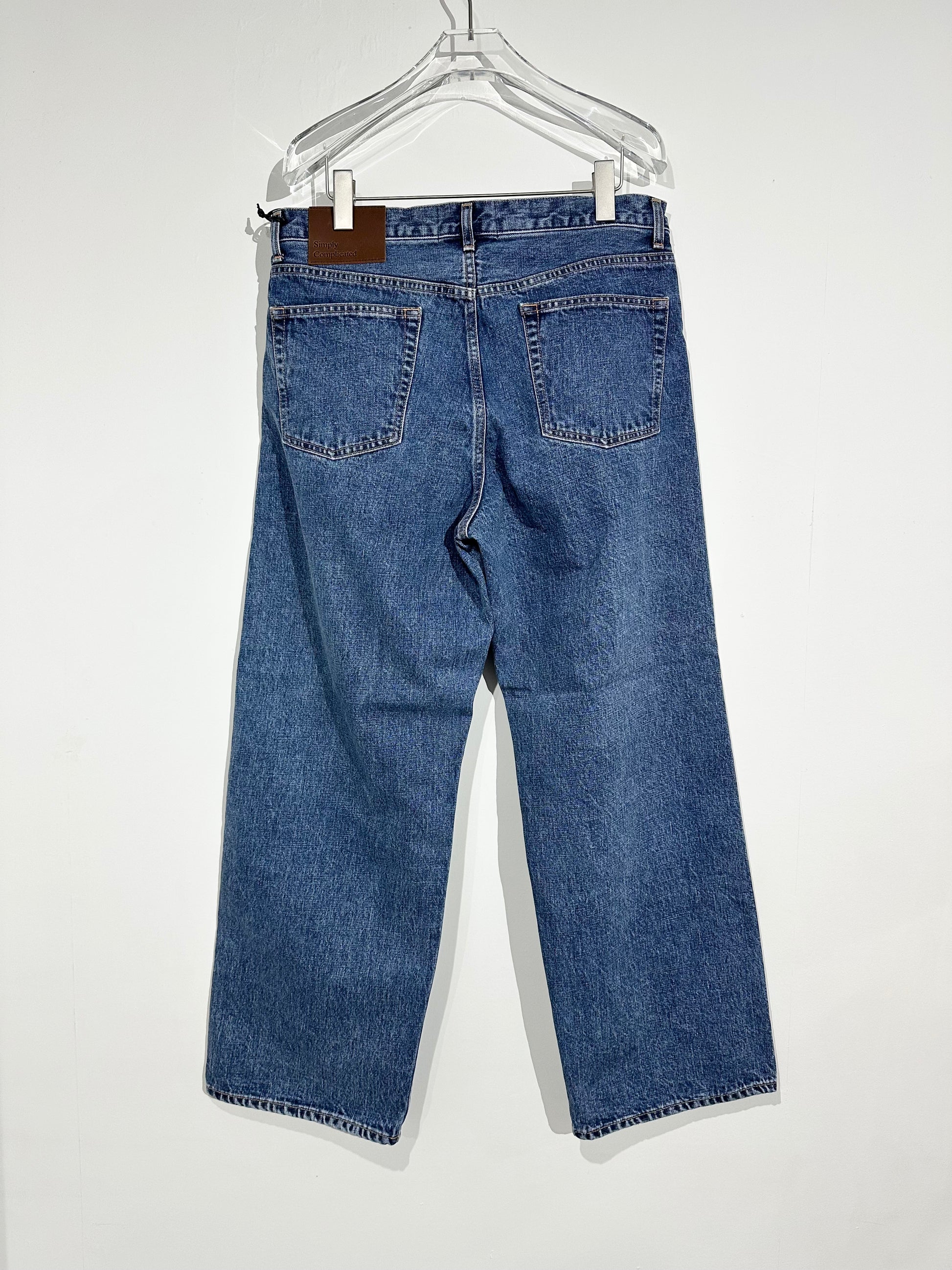 SimplyComplicated BF SELVEDGE JEAN - 80s INDIGO – un