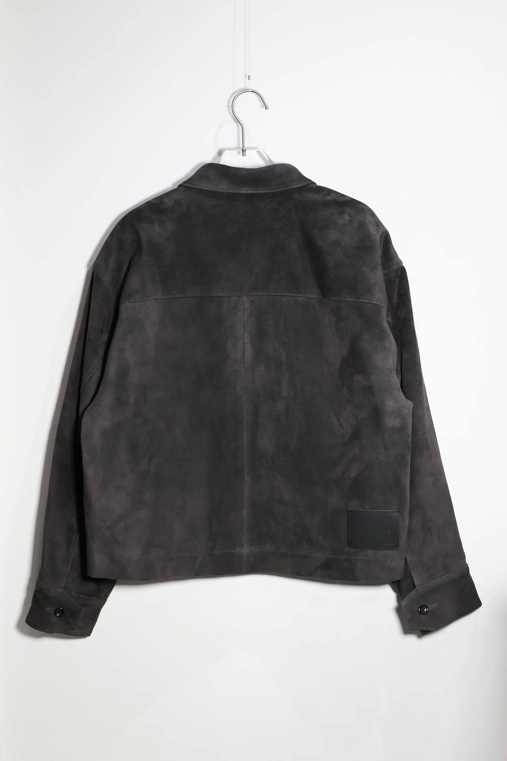 nakedgauge - GOAT SUEDE CPO JACKET - GRAY – un