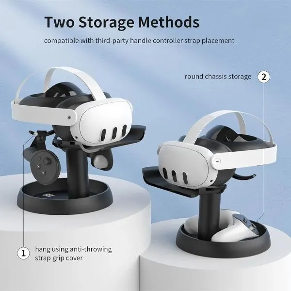 AMVR Headset Stand for Meta Quest 2, Quest 3, Quest Pro and Pico 4