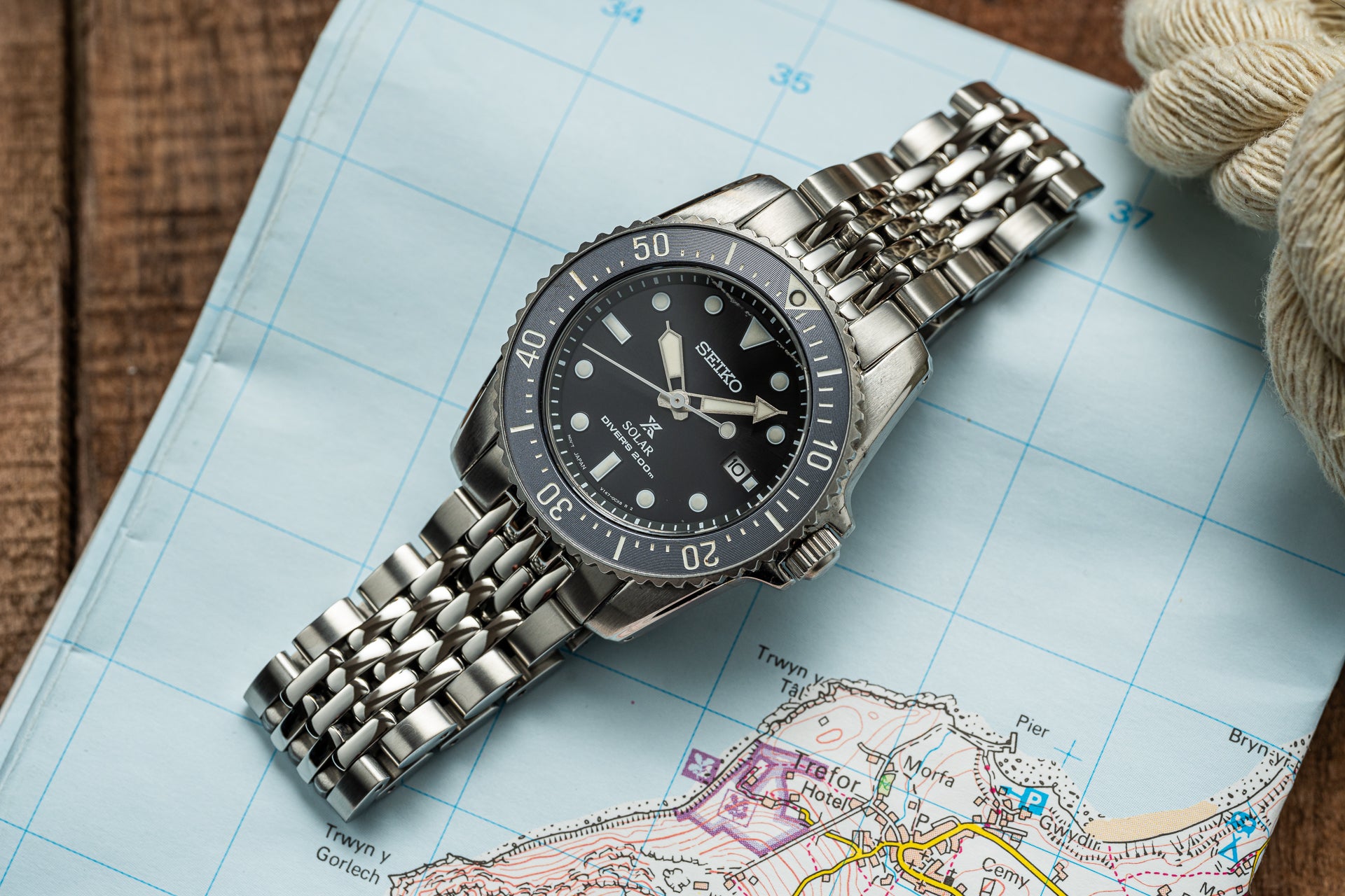 Beads of Rice Bracelet (Seiko SNE57x Solar) – Uncle Straps