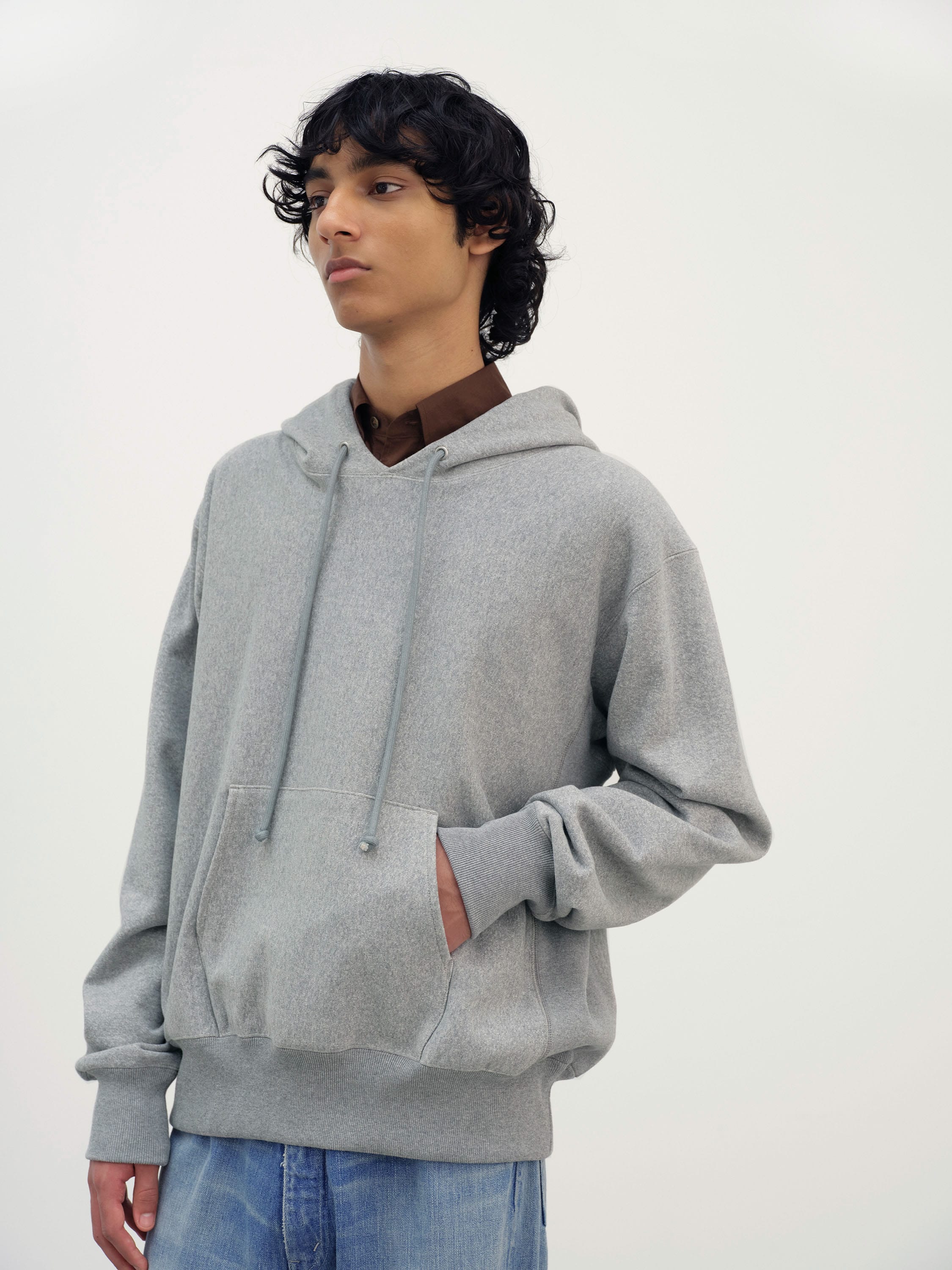 AURALEE SMOOTH SOFT BD SWEAT P/O PARKA – unexpected store