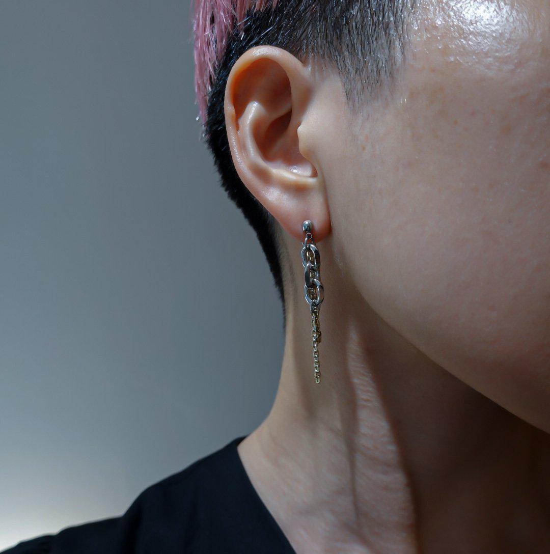 Justine Clenquet シルバー ゴールド ピアス Dana earrings – unigem