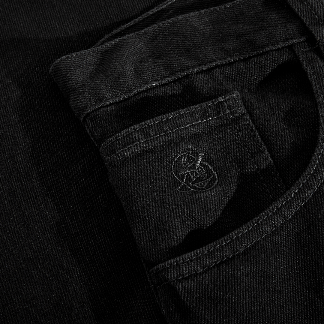 93 Pants - Pitch Black – Polar Skate Co.