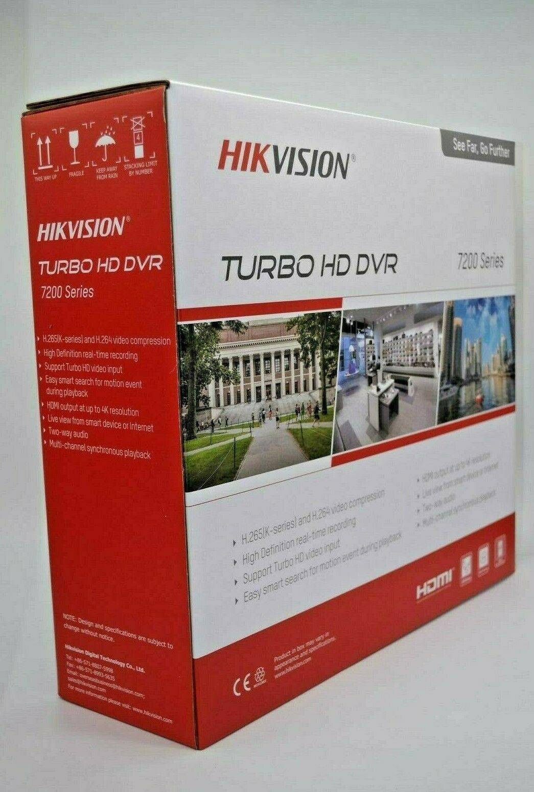 DS-7216HQHI-K2 Hikvision 16CH DVR 16 CHANNEL + 4 IP 4MP 4K-OUT HDD