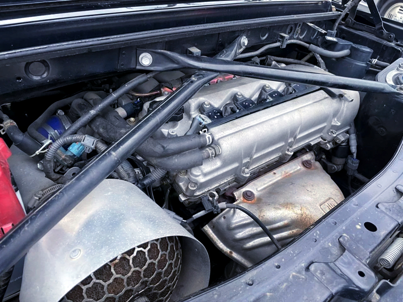 VVTL-i仕様2ZZ-GEエンジンスワップ公認取得!6速MT!ZZW30系トヨタMR-Sの