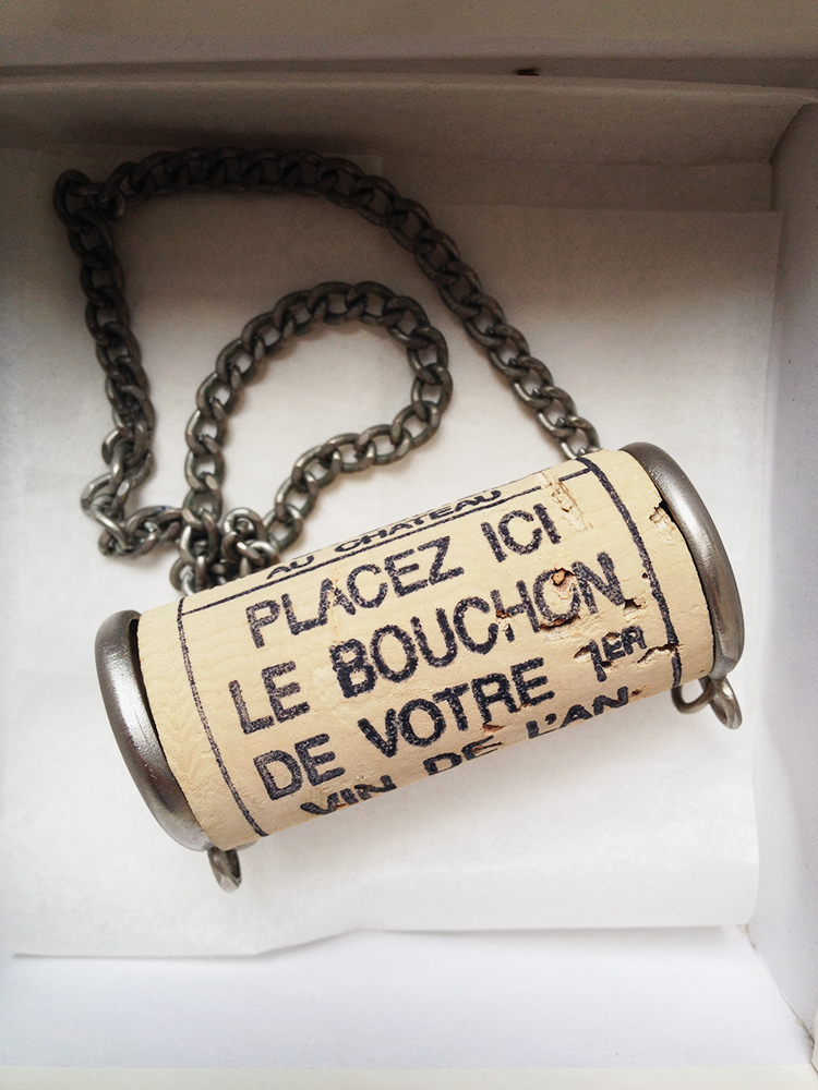 Maison Martin Margiela cork necklace — fall 1999 - VANIITAS