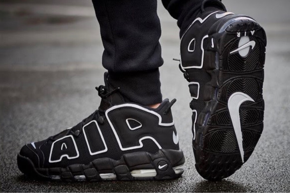 Nike】通称“モアテン”ことAir More Uptempo OG “Black/White”が国内