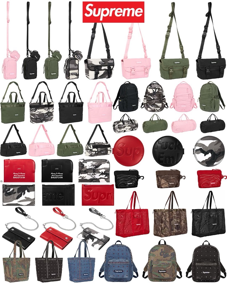 Supreme 2025SSに登場するバッグ類（Bag） | UP TO DATE
