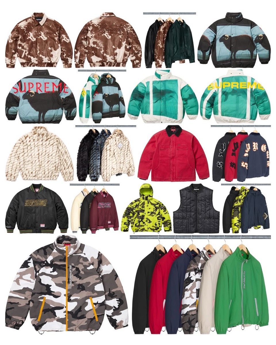 Supreme 25SS Week1が国内2月22日に発売【全商品一覧 価格など