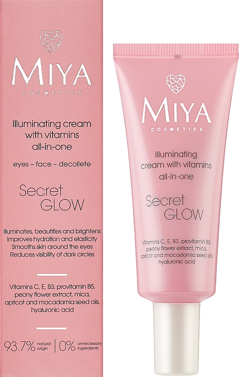 Face Cream - Miya Cosmetics Secret Glow | MAKEUP