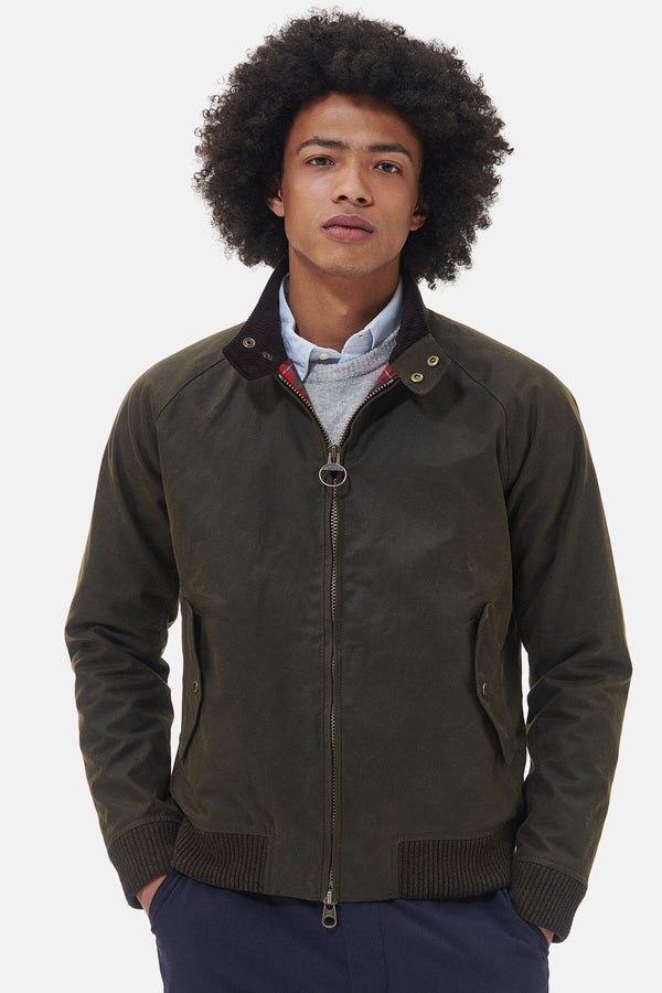 Barbour x Baracuta Porton Wax Olive | Baracuta