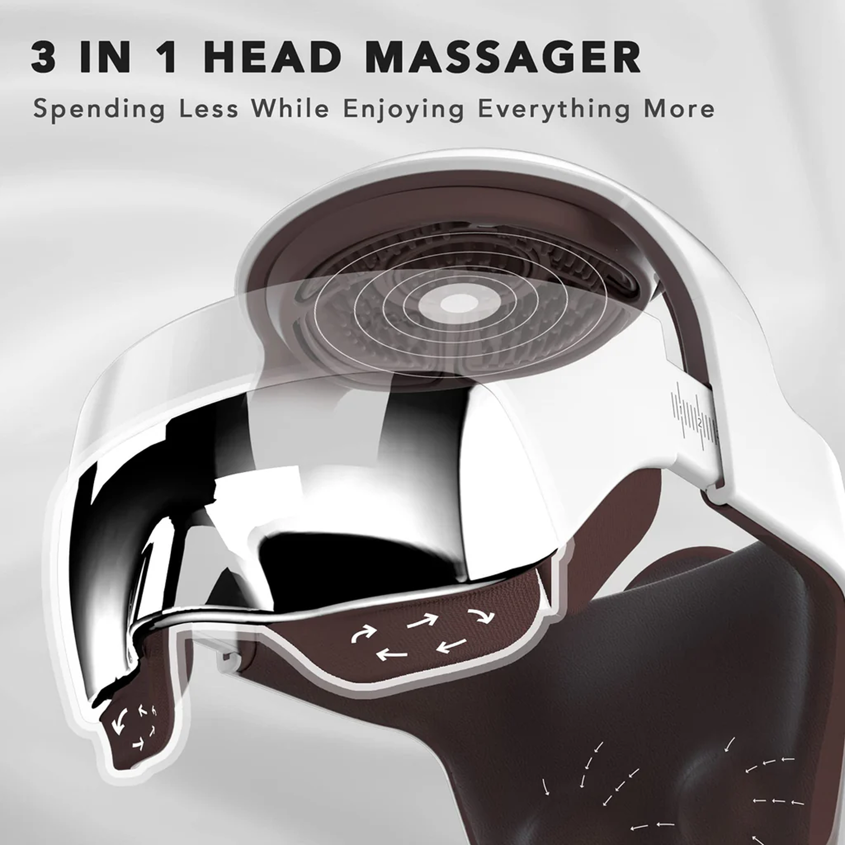 Full Head Massager with Eye Massage – Breo-Official