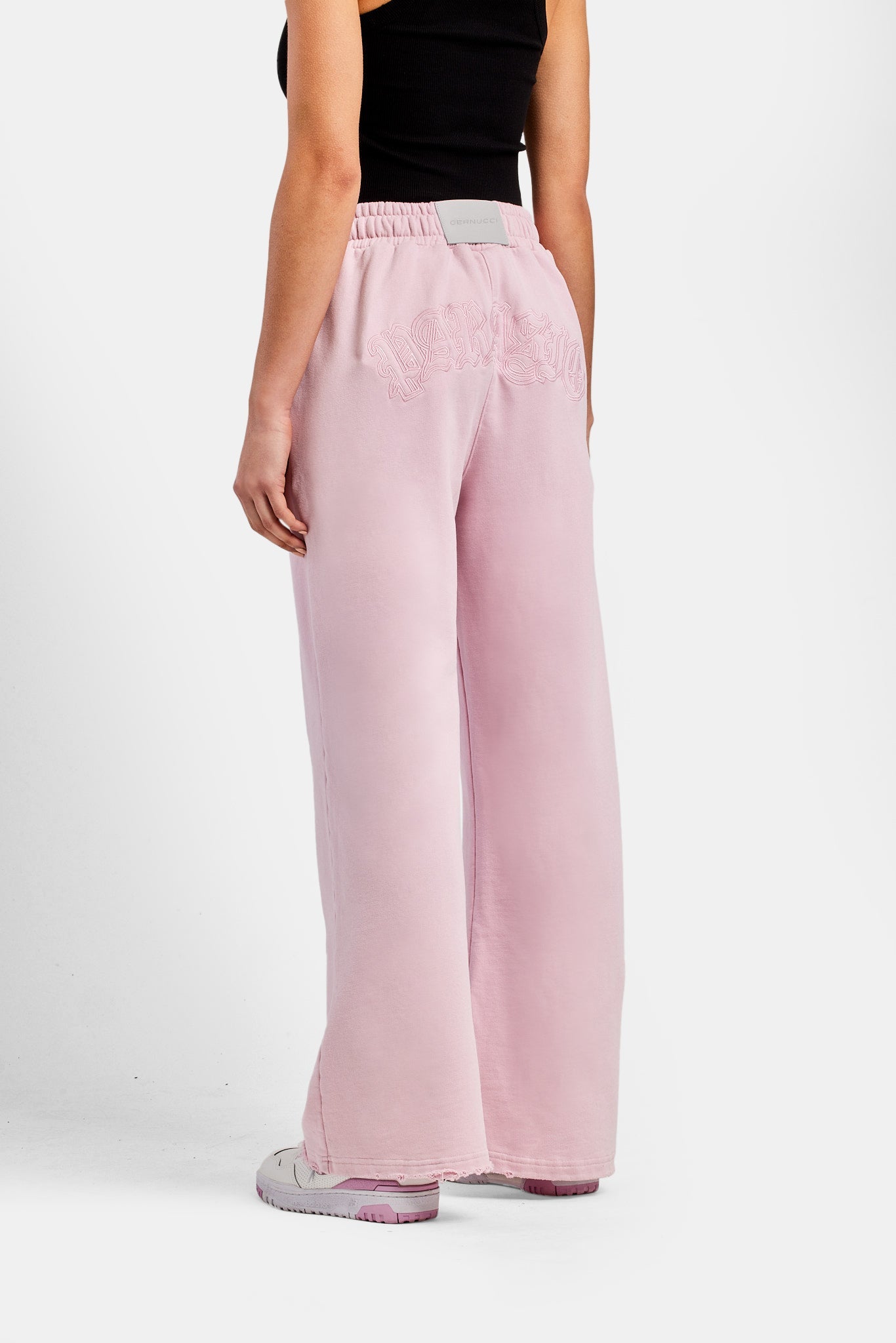 Womens Paraiso Embroidered Joggers - Pink | Womens Joggers | Shop