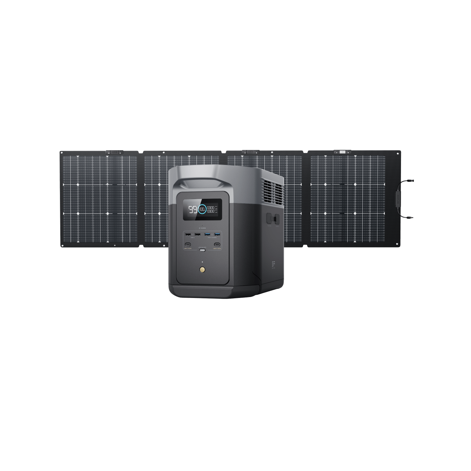 EcoFlow DELTA 2 Max Solar Generator (PV160W)