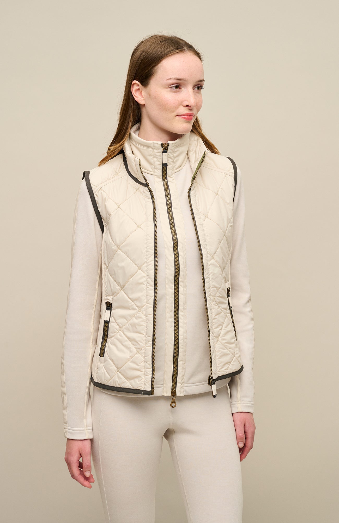 Quilted Vest - Tracy – Frauenschuh USA
