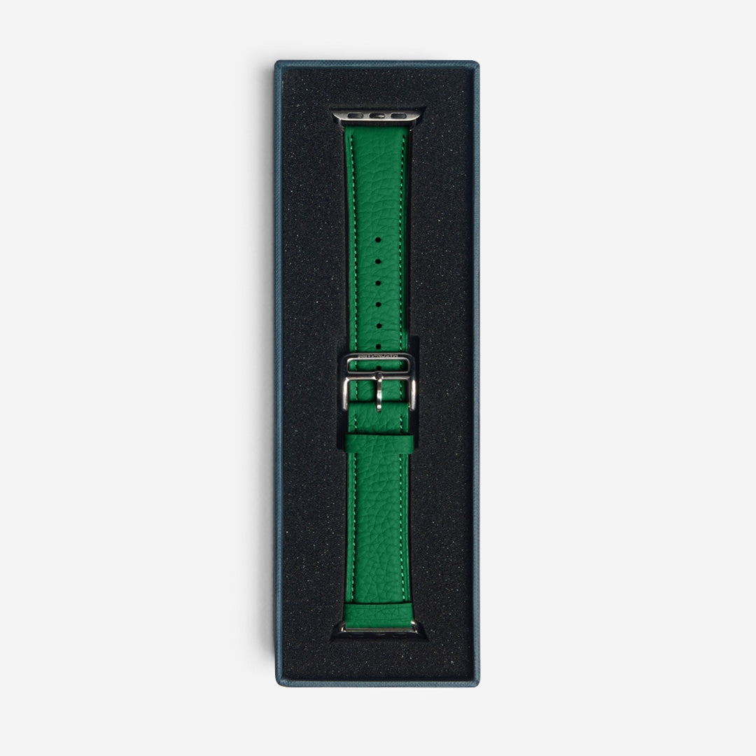 Apple Watch Band (42/45/49mm) - Emerald Green – MAISON de SABRÉ