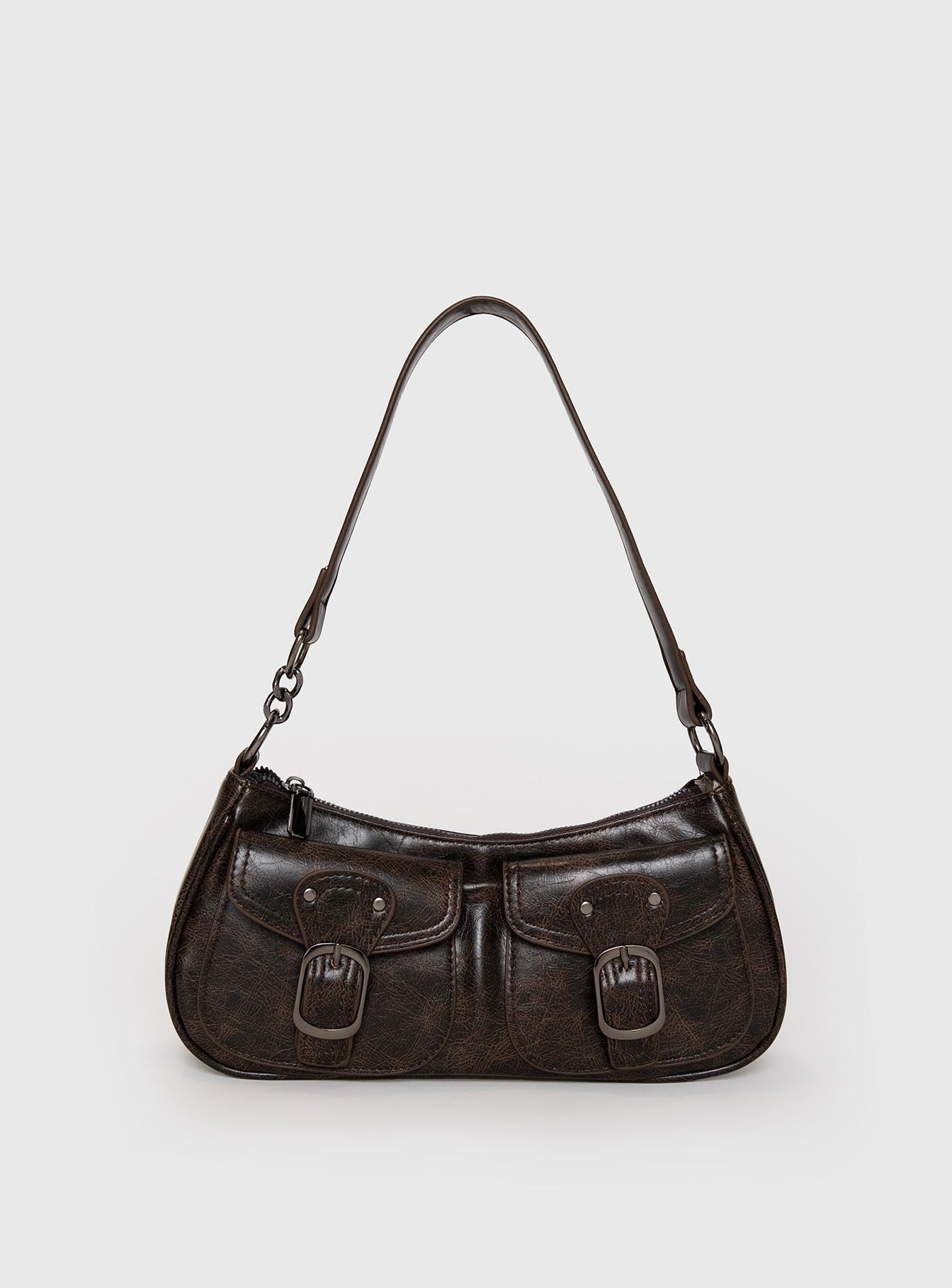 Jayalen Shoulder Bag Brown | Princess Polly