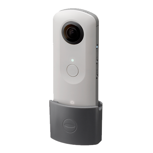 Theta SC White 360 Camera with Lens Protector - Ricoh