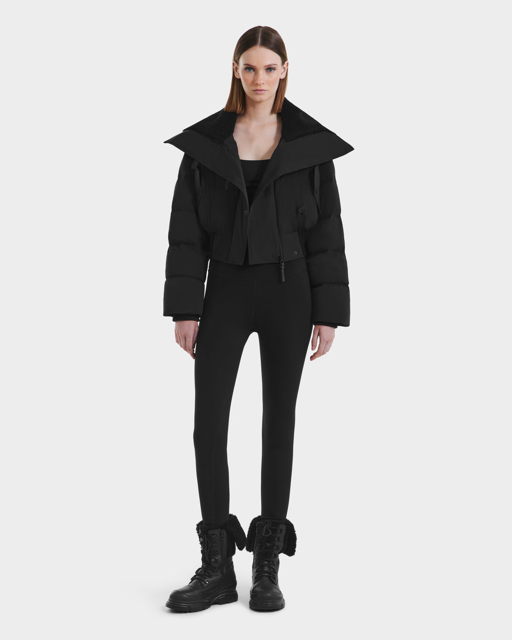 YVETTE Black Outerwear - L125557 Style | Special Promotion