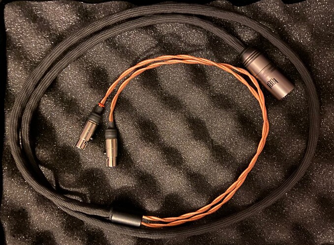 SOLD: ZMF 2K Copper Cable (5ft) with upgraded Eidolic 4-Pin XLR