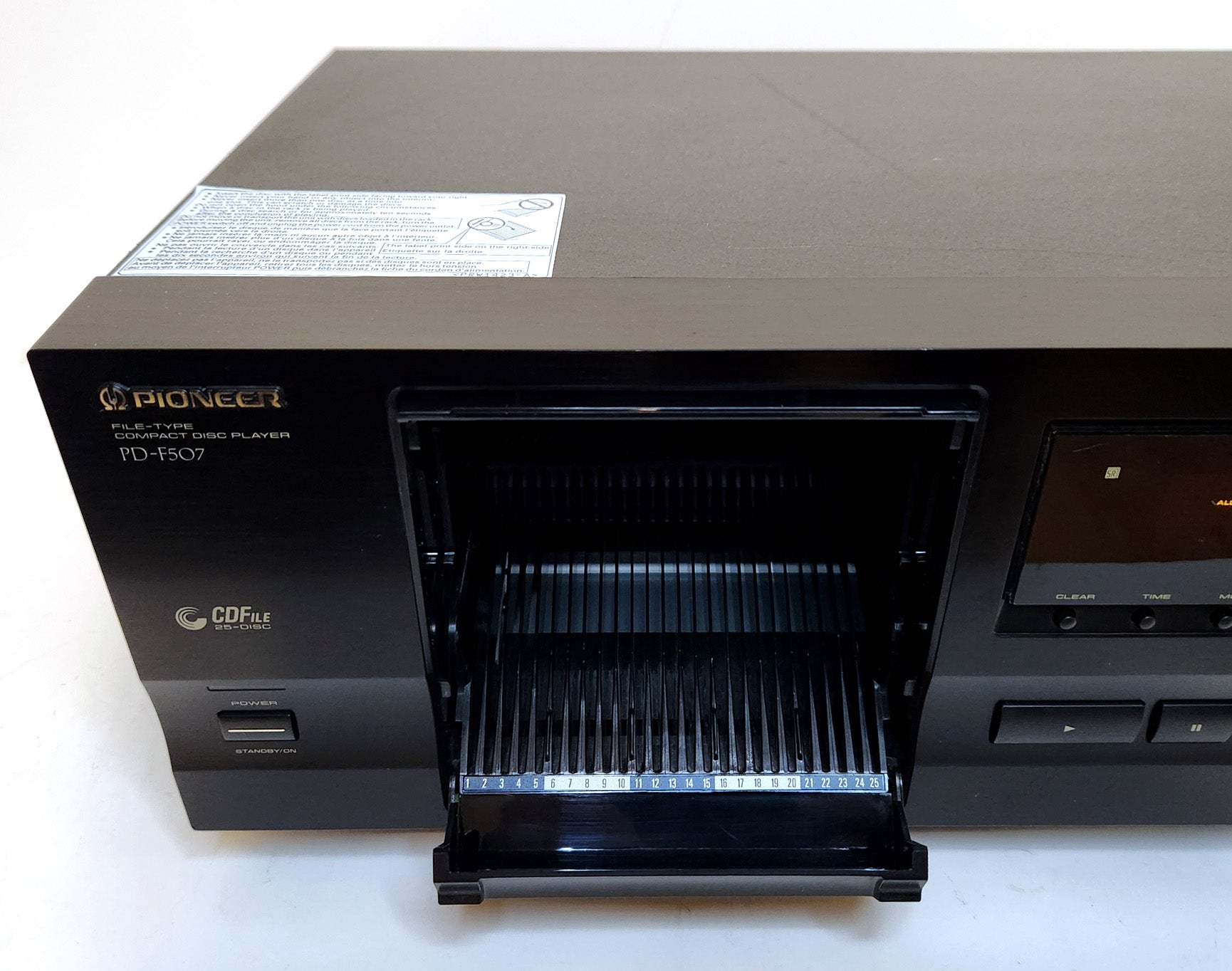 Pioneer PD-F407 25-Disc CD Changer Player – VCR-DVD.com