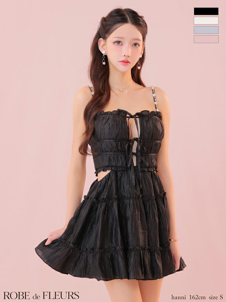 Brille プリエ ブラック ange de brille mini dress brille3760-2