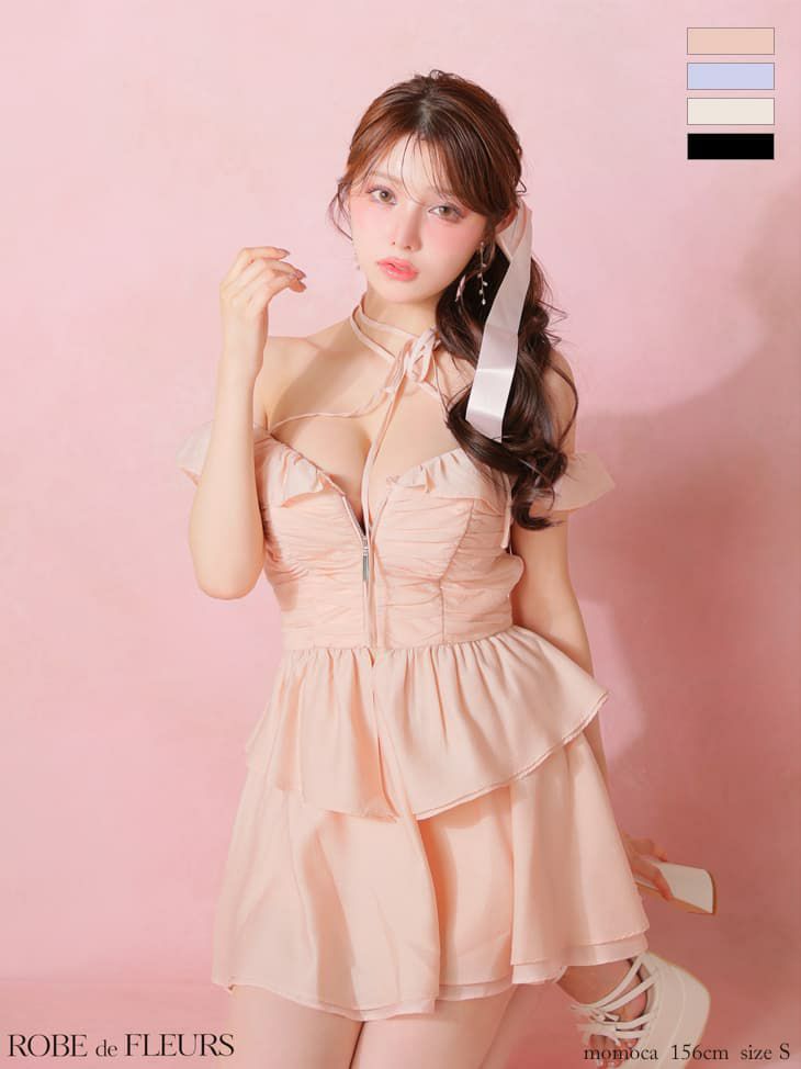 5月上旬頃入荷予定】ROBE de FLEURS ローブドフルール 【XSサイズあり