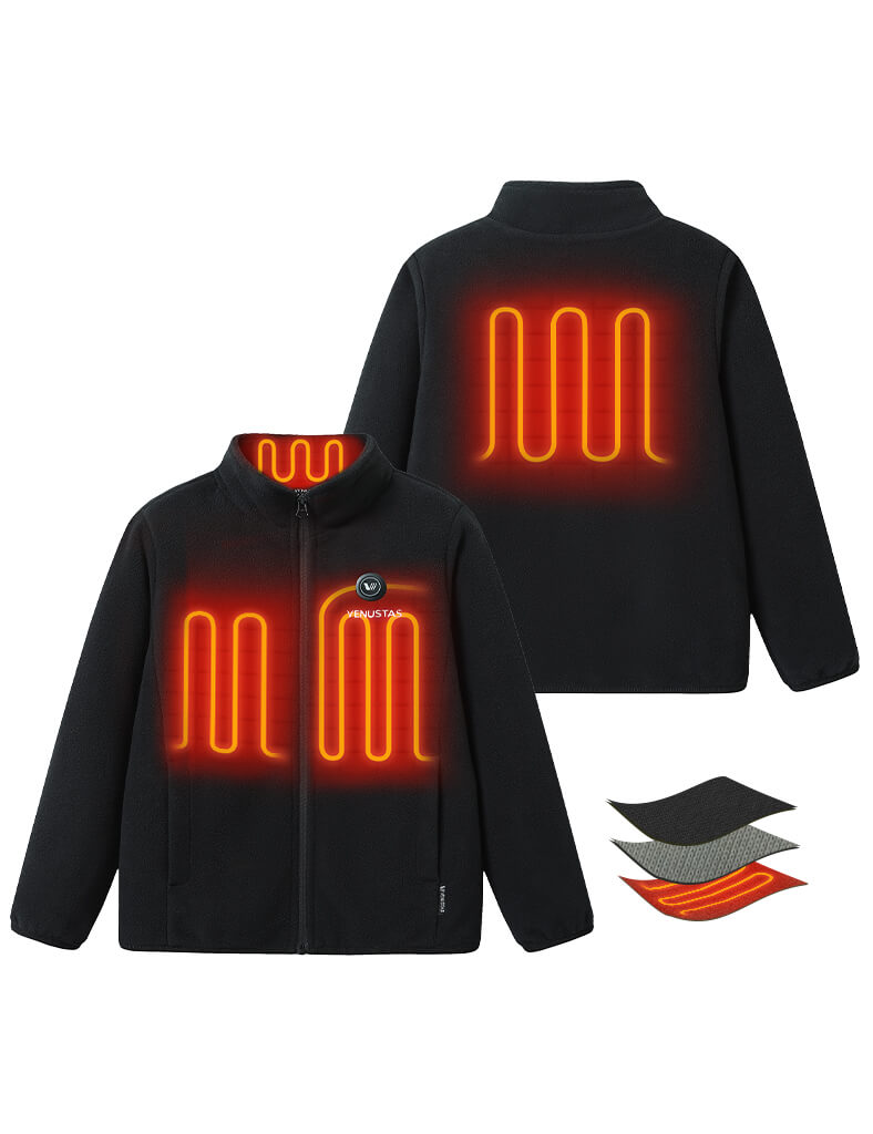 Girl's Heated Jacket | Water Resistant | Venustas