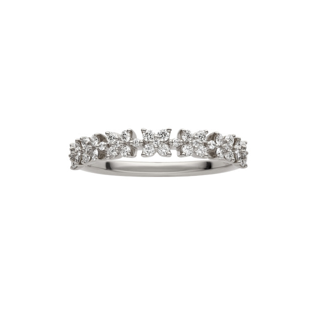 APVR0601__DI ダイヤモンド カローラ リング 0.27ct｜リング・指輪