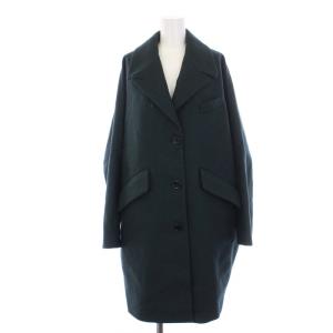 S32AA0190 20AW オーバーサイズコクーンコート 38 グリーン（2024/06