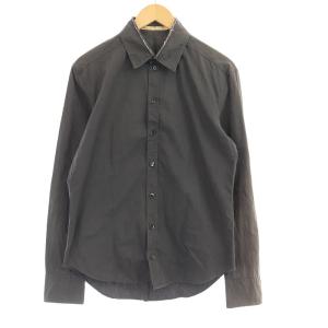 04SS ダメージ加工長袖シャツ 48 グレー（2022/02/04買取） - CAROL