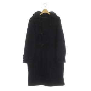 ELIZA DUFFLE COAT ダッフルコート ひざ丈 フード付き ウール 無地