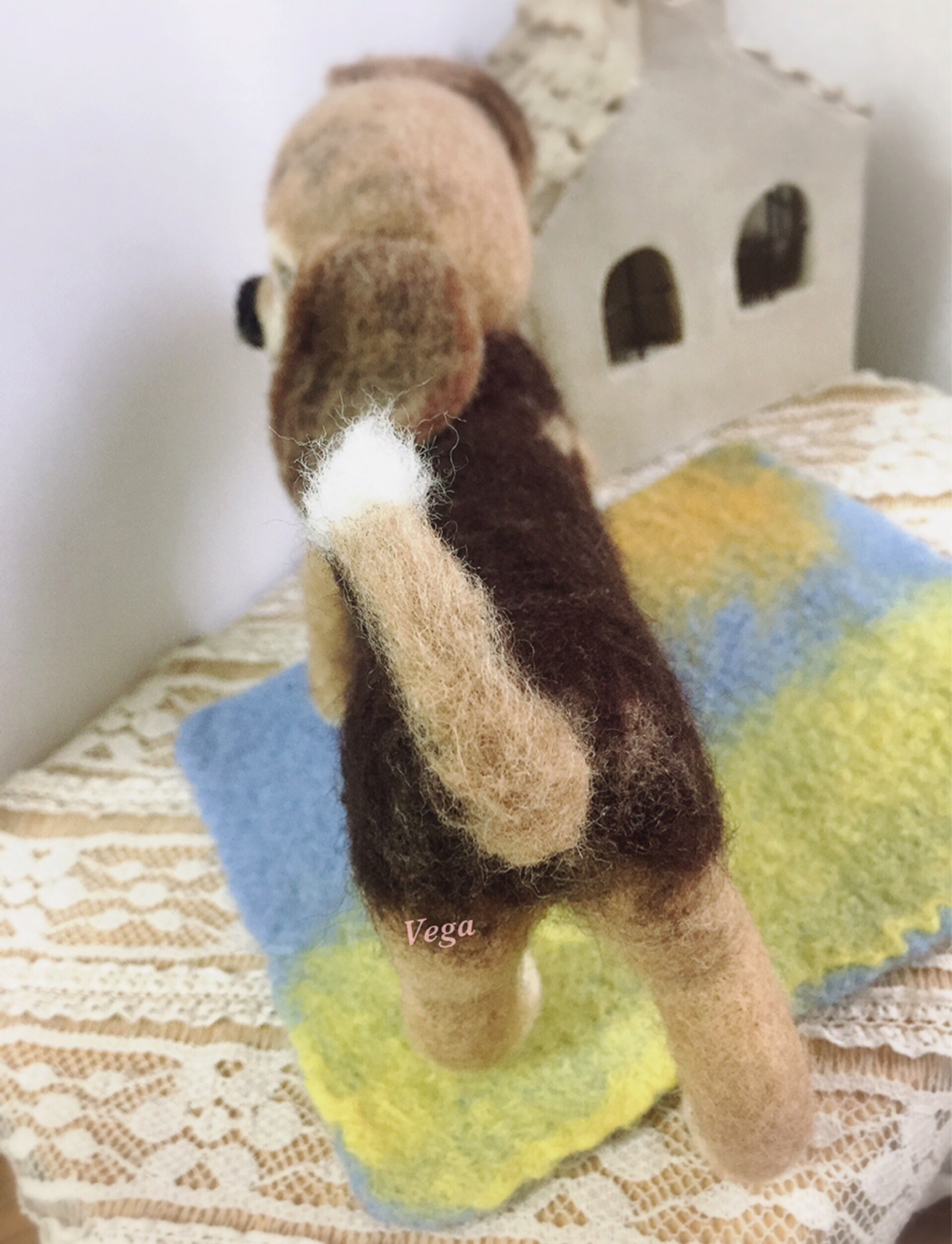 オーダー、ビーグル犬-作品番号117 | 作品集8 | 羊毛フェルト