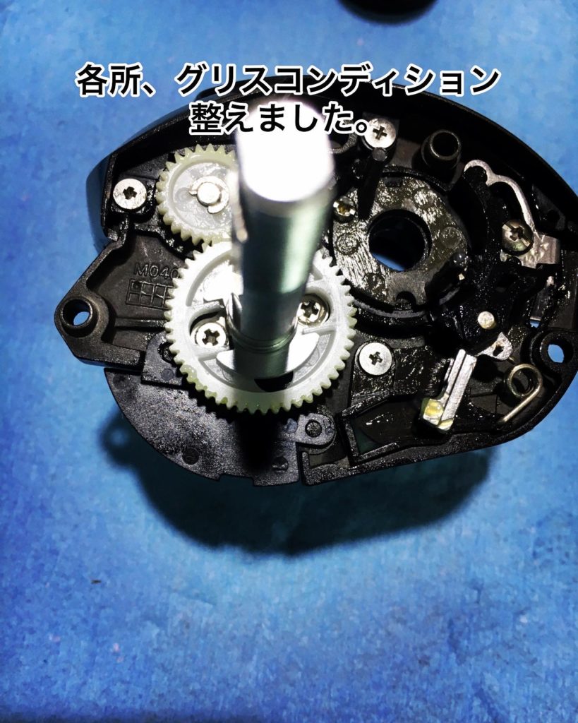 ダイワ 21ジリオンSV TW1000HL オーバーホール 回転異音 - 関西・兵庫
