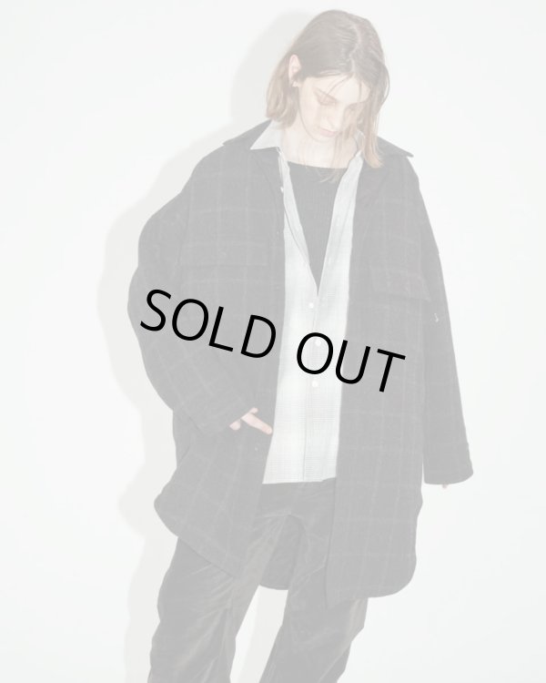 ensou.(エンソウ)】Derby Pants / Sumi-dyed Black - VELVET