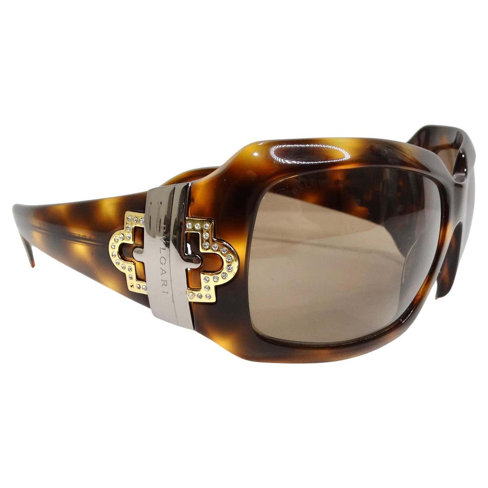 Bulgari Y2K Tortoise Shell Sunglasses – Vintage by Misty