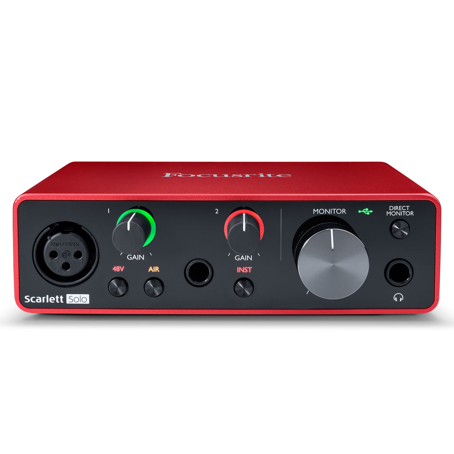 Focusrite Scarlett Solo USB - Scarlett Solo Interface - Vintage King