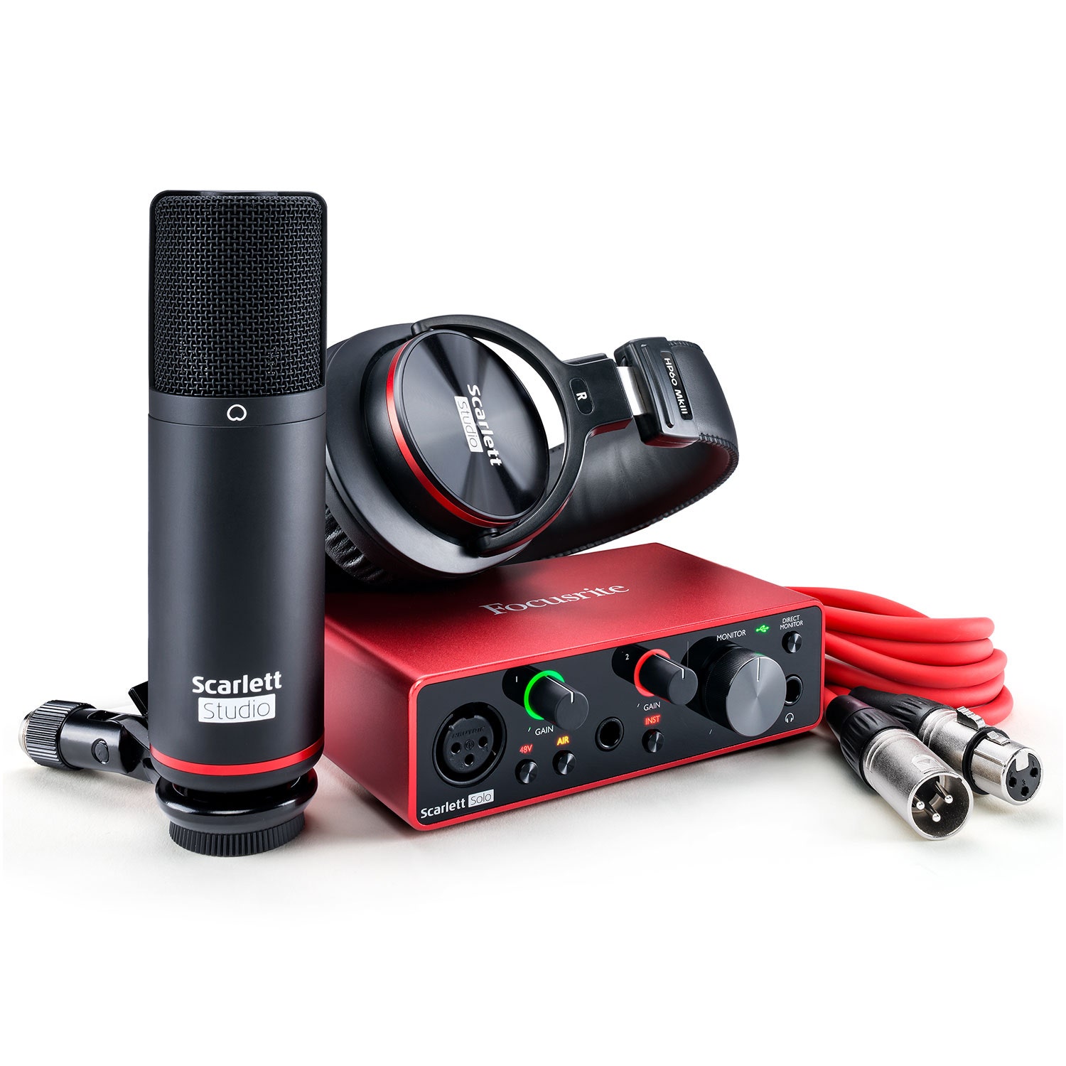 Focusrite Scarlett Solo Studio - Scarlett Solo Interface - Vintage