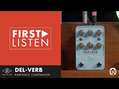 Universal Audio UAFX Del-Verb Ambience Companion Pedal - Vintage King