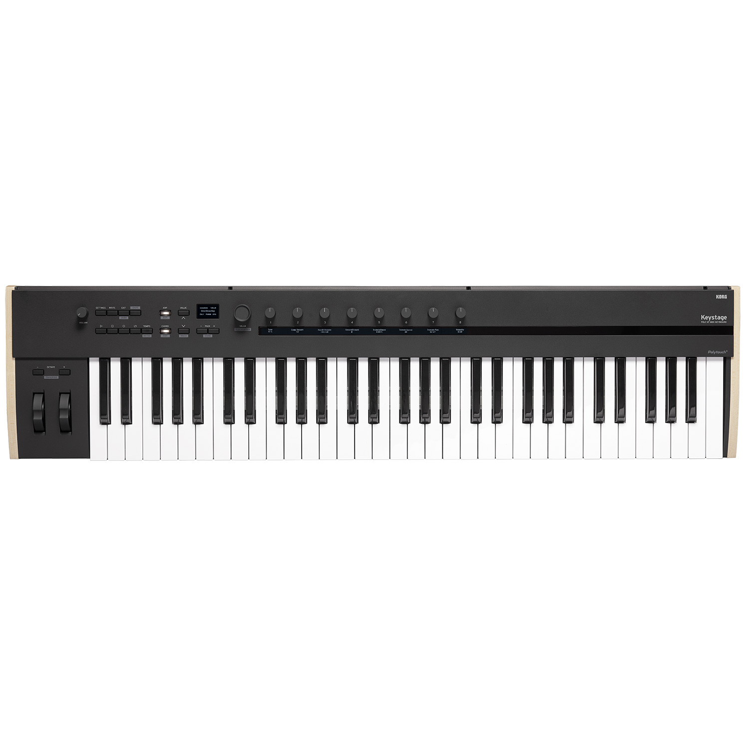 Korg Keystage 61-Key MIDI Keyboard Controller with Polyphonic
