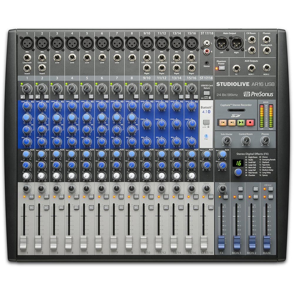 PreSonus StudioLive AR16 - Vintage King