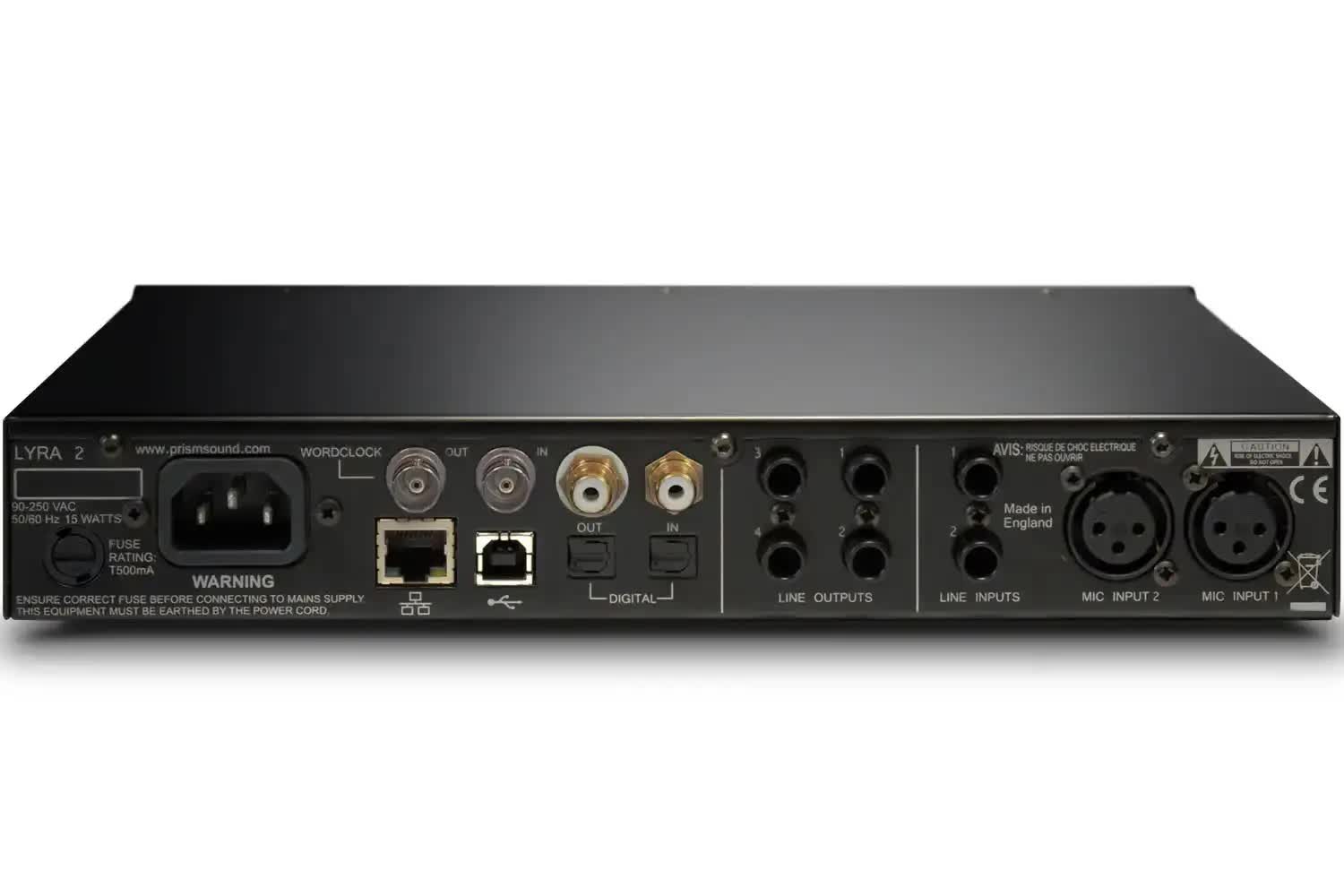 Prism Sound Lyra 2 Reference-Grade USB Audio Interface - Vintage King