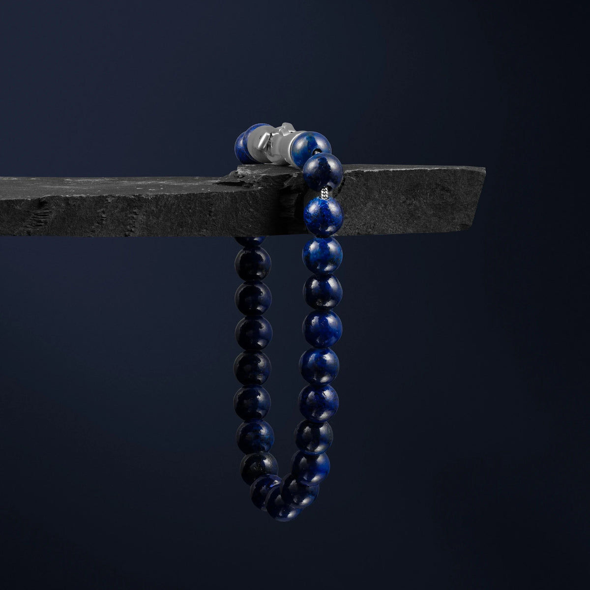 8mm Bead Bracelet - Lapis Lazuli | Vincero | Vincero Collective