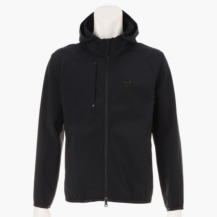 BRIEFING GOLF - POCKETABLE WIND PARKA | パーカー | ブラック