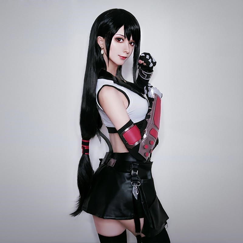 ファイナルファンタジー 7 ティファ・ロックハートコスプレ衣装 フル