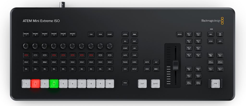 ブラックマジックデザイン、スイッチャー「ATEM Mini Extreme ISO G2