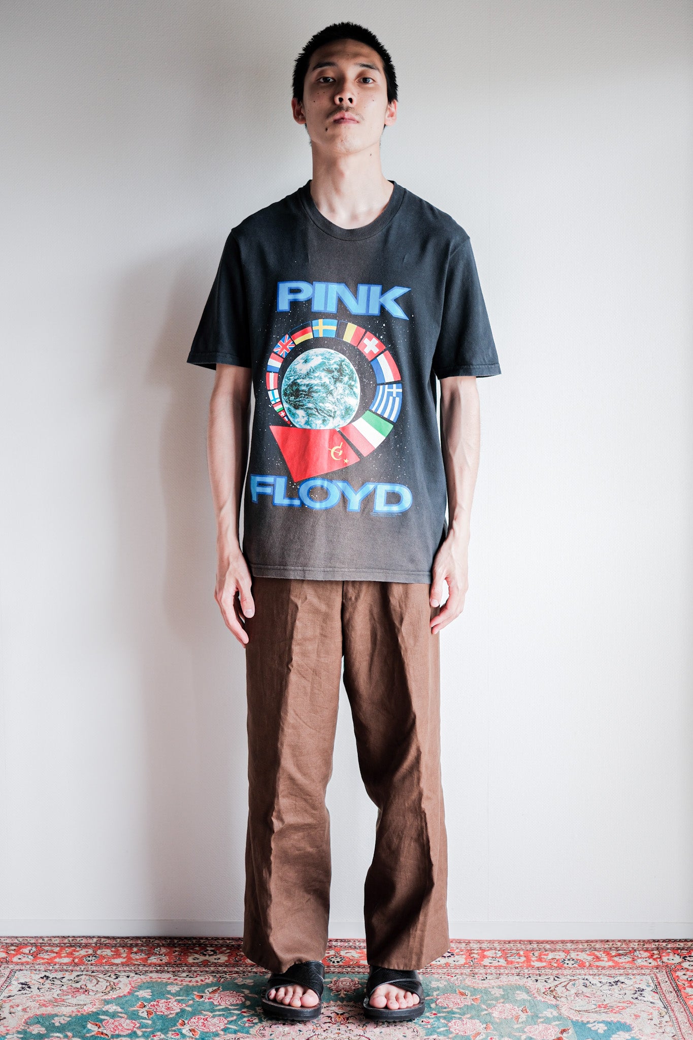 90's】Vintage Music Print T-shirt 