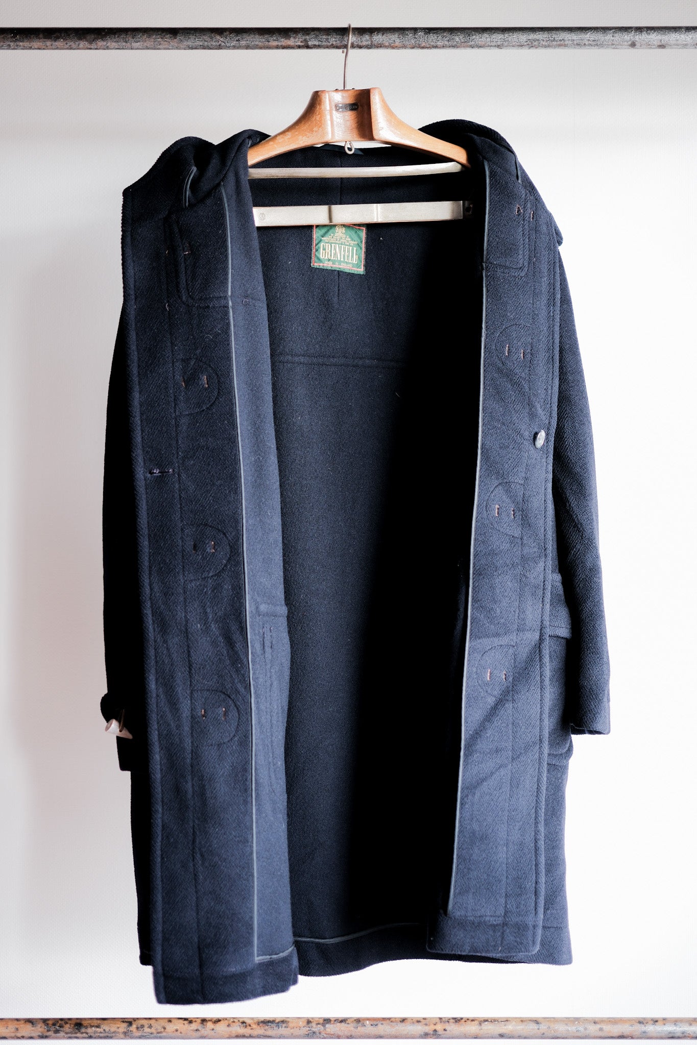 90's】Vintage Grenfell Wool Duffle Coat Size.44 