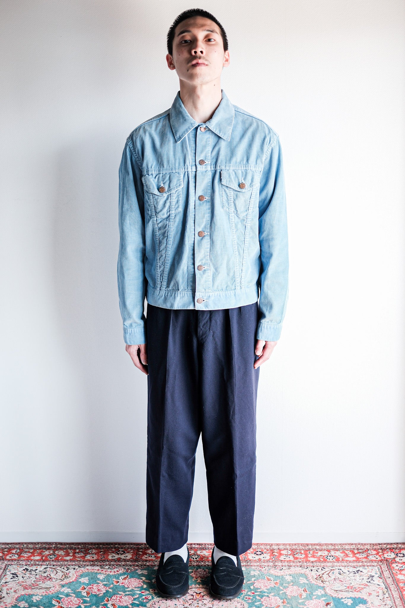 60's] Vintage Levi's Slim Fit Corduroy Jacket 